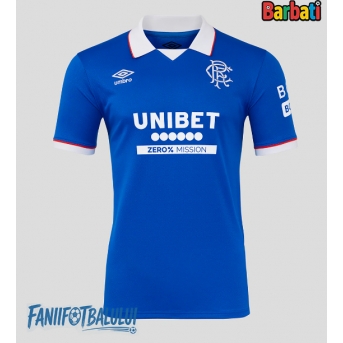Rangers Tricou Fotbal Replică 2025-26 Barbati Acasa
